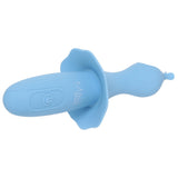 Sienna Fluttering Silicone Vibe in Blue Vibrators > Clitoral Stimulators - Tophatter Daily Deals