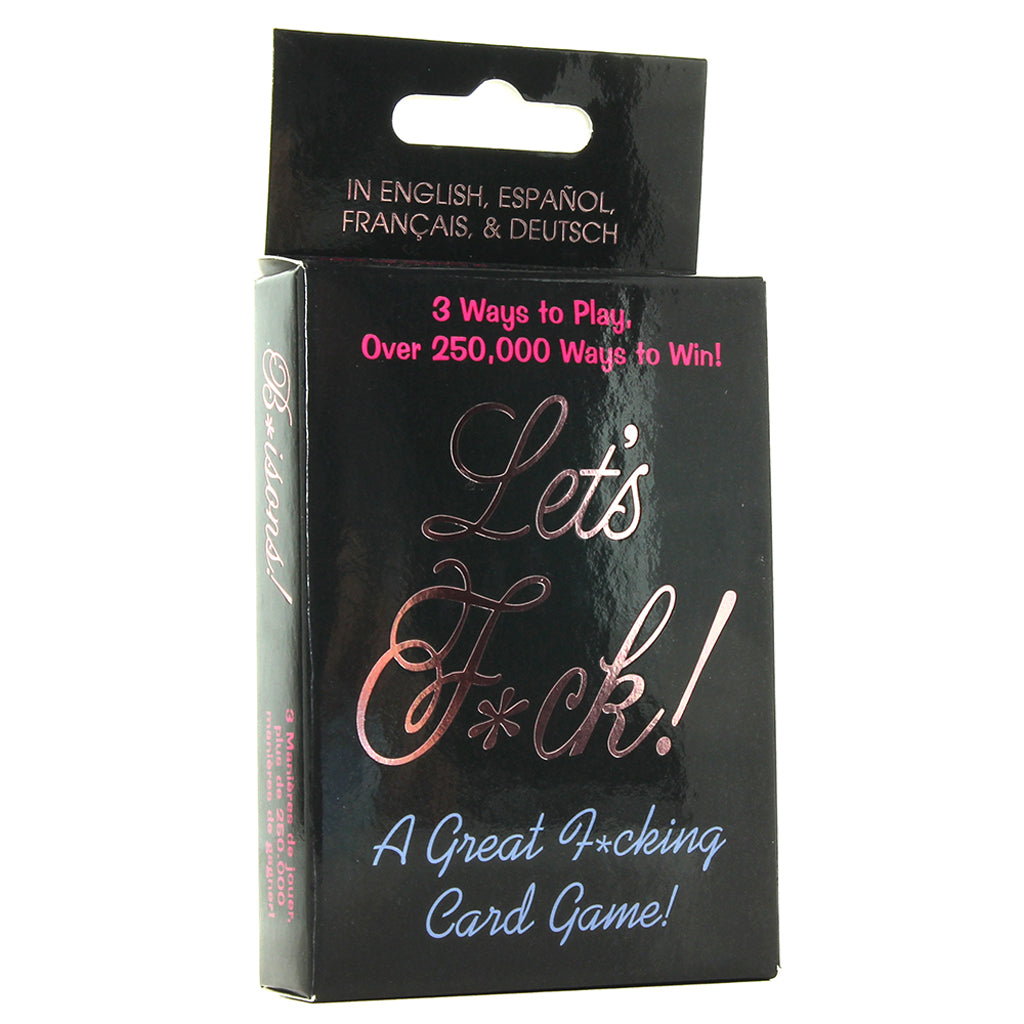 Let's F**k Card Game - Tophatter's Adult Products Sensual Love > Games - Tophatter Daily Deals