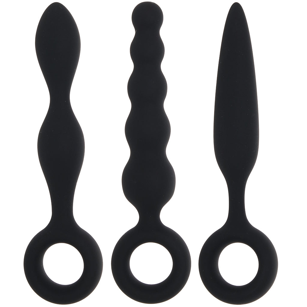 Renegade Trio 3 Piece Butt Plug Set Anal Sex Toys > Butt Plugs - Tophatter Daily Deals