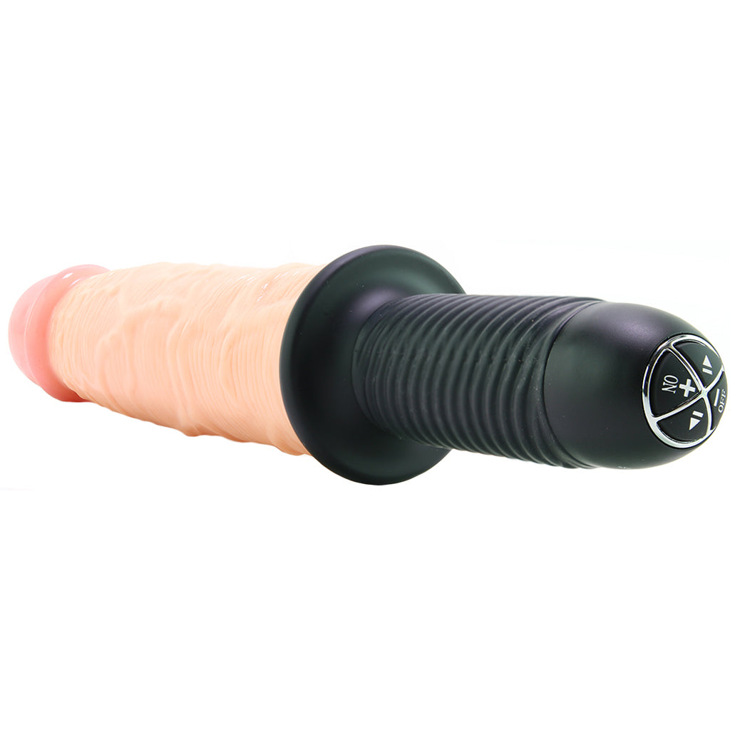Onslaught XXL Giant Dildo Thruster in Flesh - Tophatter's Vibrator Deals Online Dildo Sex Toys > Large Dildos - Tophatter Daily Deals