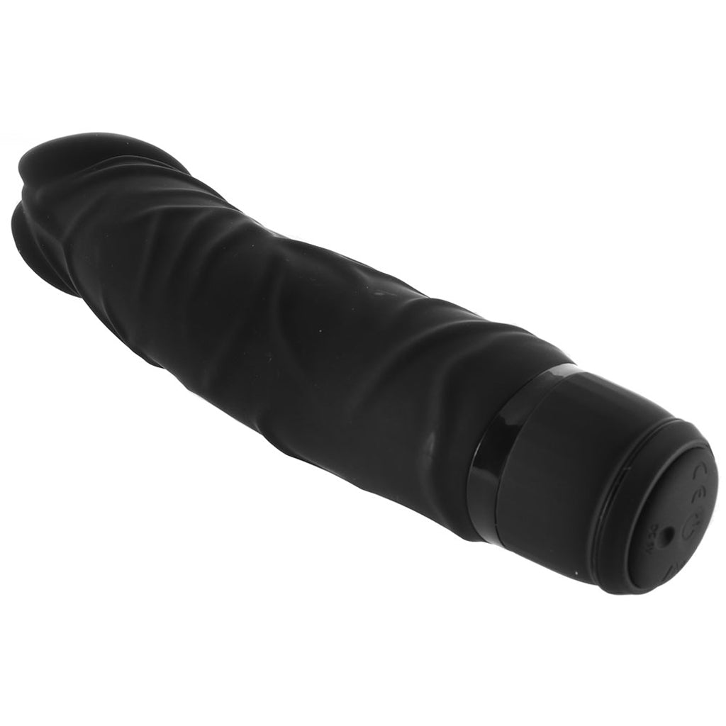 PowerCock 6.5 Inch Realistic Vibe in Black Vibrators > Realistic Vibrator Dildos - Tophatter Daily Deals