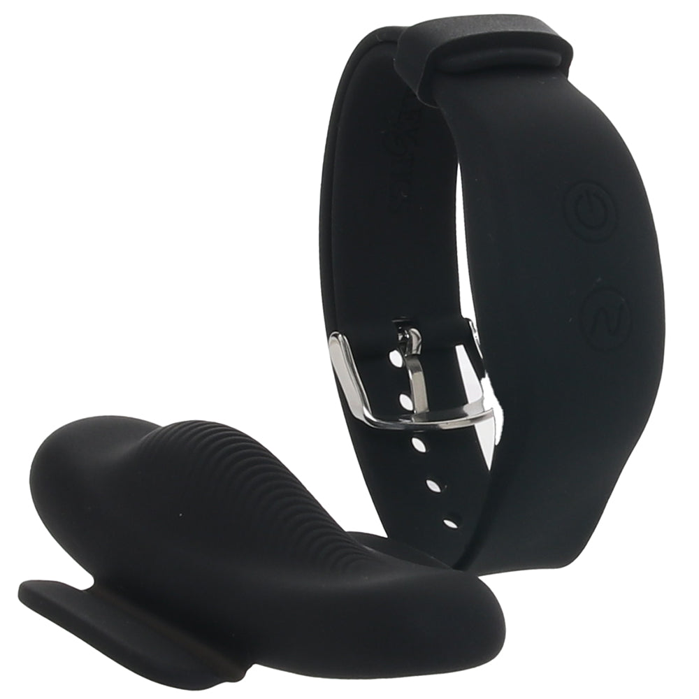 Lock-n-Play Wristband Remote Panty Teaser Vibrators > Wearable & Panty Vibrators - Tophatter Daily Deals