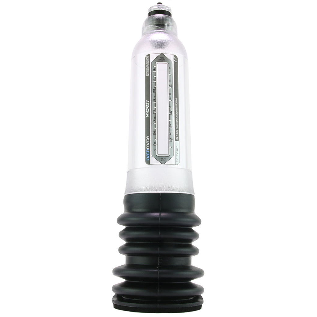 Hydro7 Penis Pump in Crystal Clear - Tophatter's Adult Products Male Enhancement > Penis Pumps - Tophatter Daily Deals