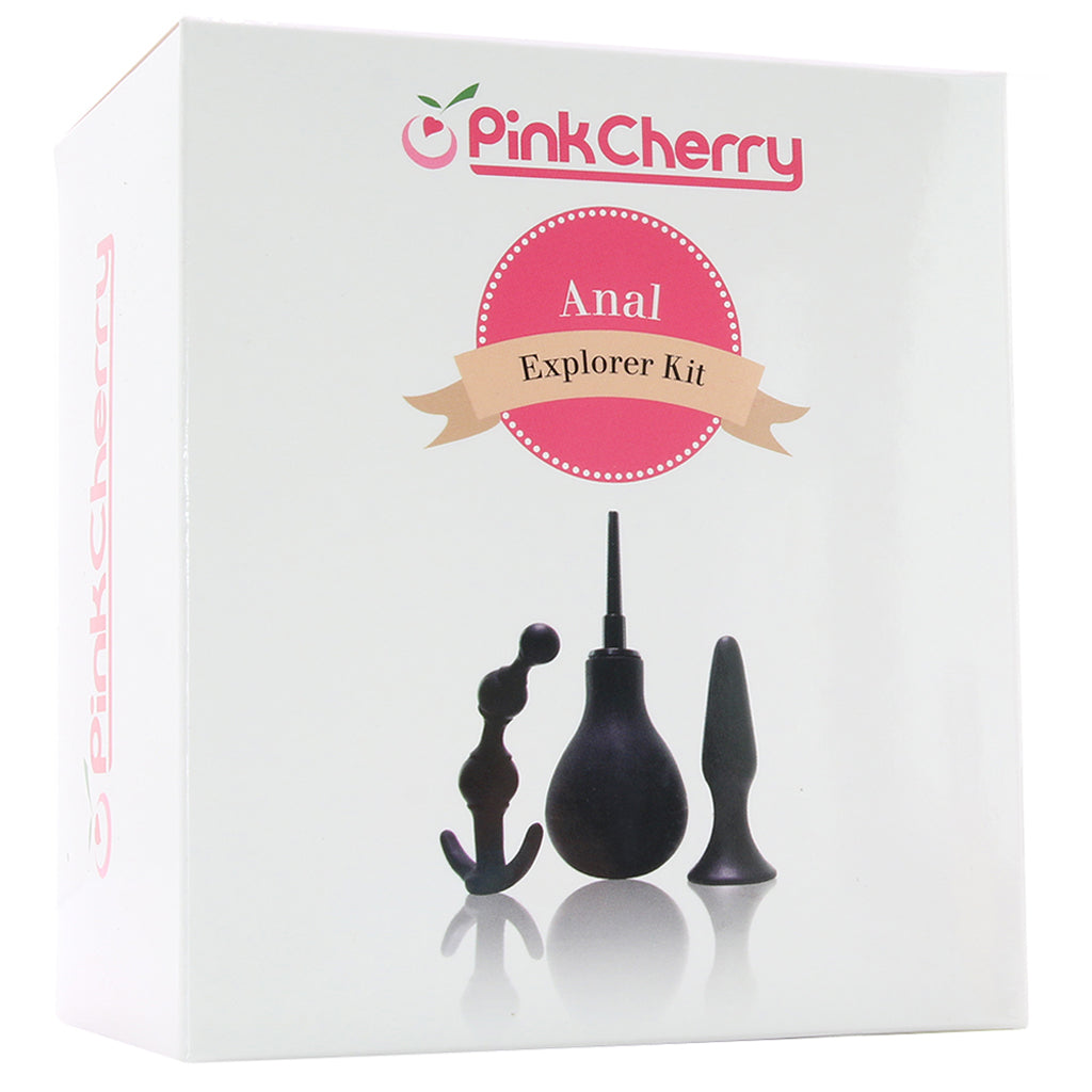 PinkCherry Anal Explorer Kit in Black Anal Sex Toys > Butt Plugs - Tophatter Daily Deals
