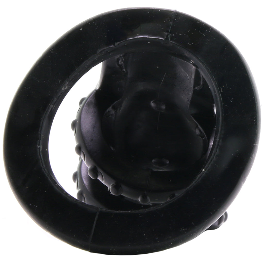Dr. Love's Zinger Vibrating Cock Cage in Black Cock Rings - Tophatter Daily Deals