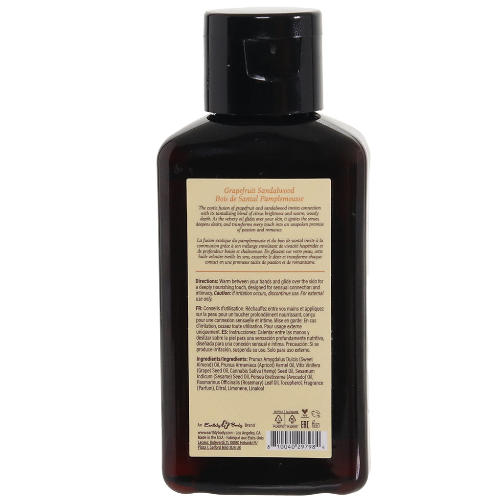 At Night Massage Oil 2oz/60ml in Grapefruit Sandalwood - Tophatter's Adult Sex Toys Online Lubes and Lotions > Erotic Massage Oils - Tophatter Daily Deals