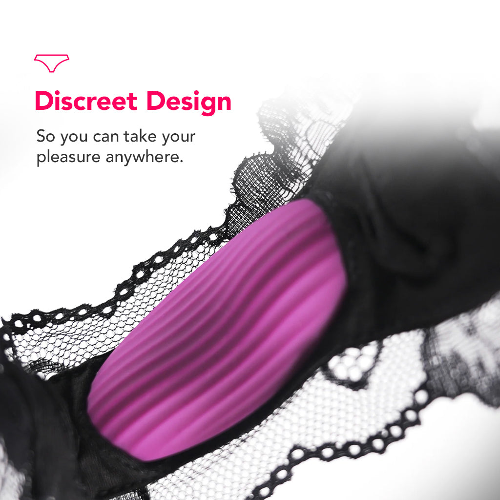 Edeny Panty Vibe with App Control in Violet - Tophatter's Vibrator Deals Online Vibrators > Wearable & Panty Vibrators - Tophatter Daily Deals