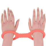 S&M Peaches 'n CreaMe Silicone Cuffs in Small Bondage and Fetish > Wrist and Ankle Cuffs - Tophatter Daily Deals