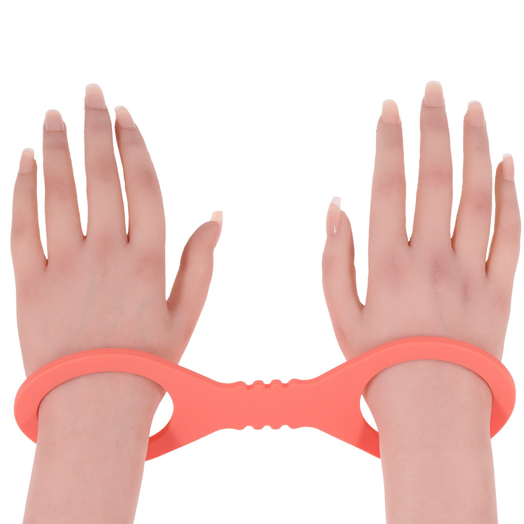 S&M Peaches 'n CreaMe Silicone Cuffs in Small Bondage and Fetish > Wrist and Ankle Cuffs - Tophatter Daily Deals
