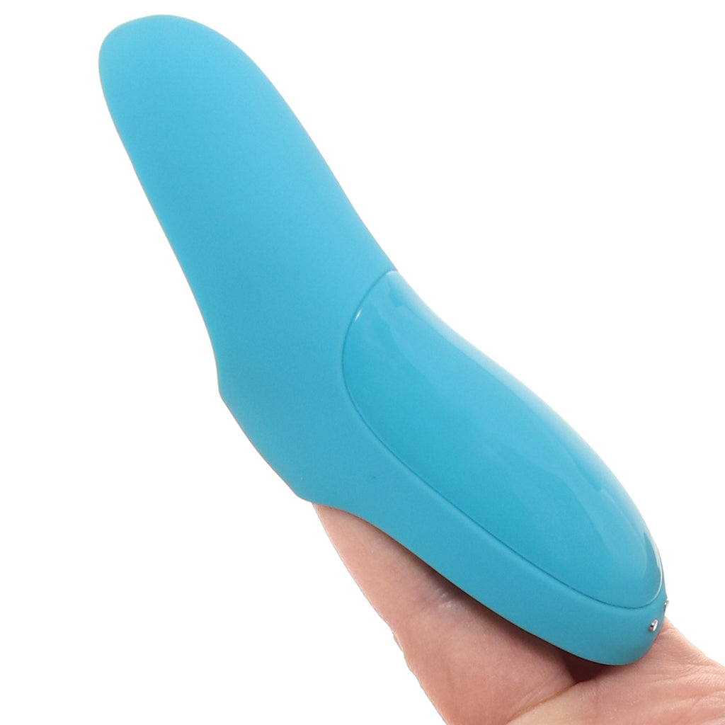 Satisfyer Teaser Finger Vibe in Light Blue Vibrators > Finger Vibrators - Tophatter Daily Deals
