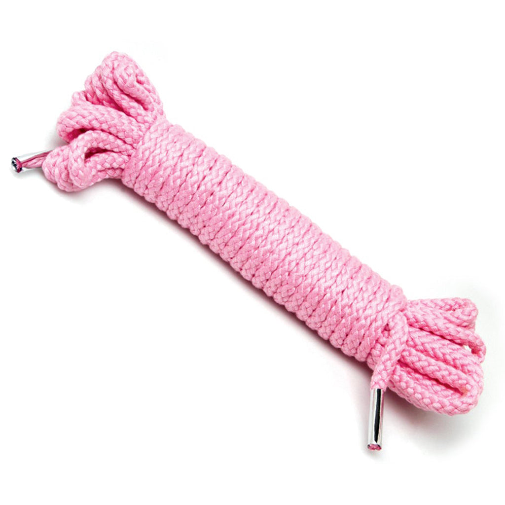Fetish Fantasy Series 35 Foot Japanese Silk Rope in Pink Bondage and Fetish > Restraints - Tophatter Daily Deals