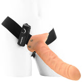 Fetish Fantasy 8 Inch Hollow Vibrating Strap-On Vibrators > Strap-On & Wearable - Tophatter Daily Deals