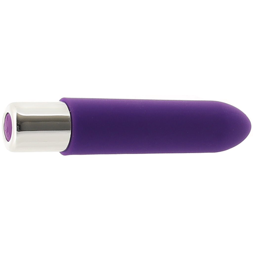 Bam Mini Rechargeable Bullet Vibe in In To You Indigo Vibrators > Bullet and Egg Vibrators - Tophatter Daily Deals