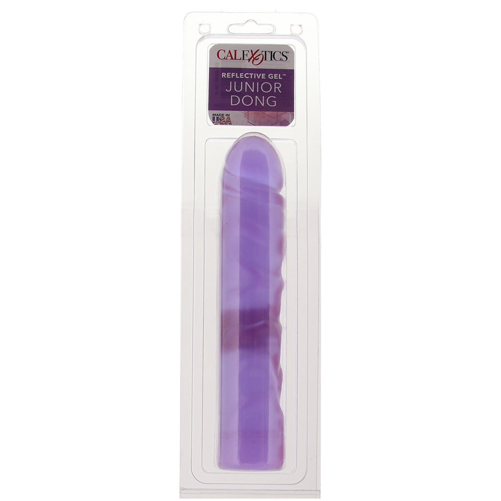Reflective Gel 7.5 Inch Jr. Dildo in Purple Dildo Sex Toys > Realistic Dildos - Tophatter Daily Deals