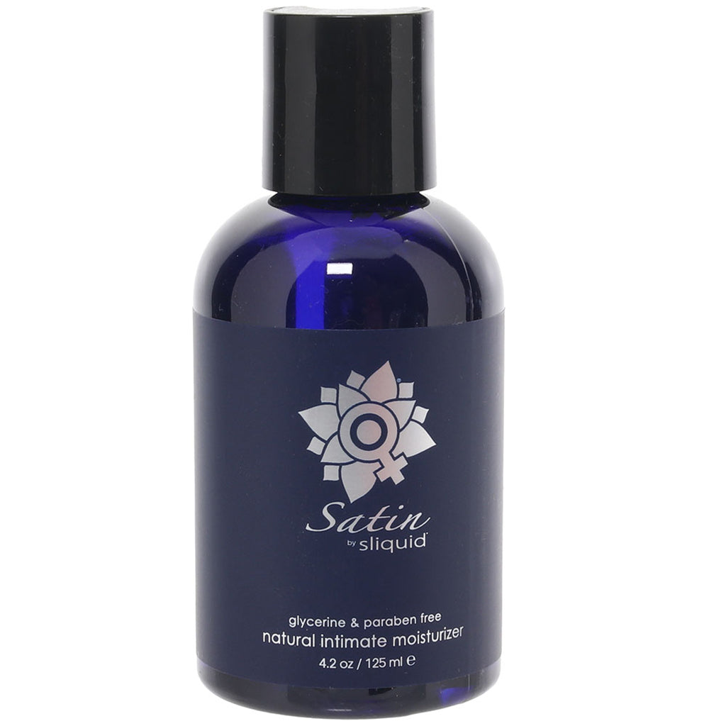 Satin Glycerine Free Natural Lubricant in 4.2oz/125mL Lubes and Lotions > Water Based Sex Lubes - Tophatter Daily Deals