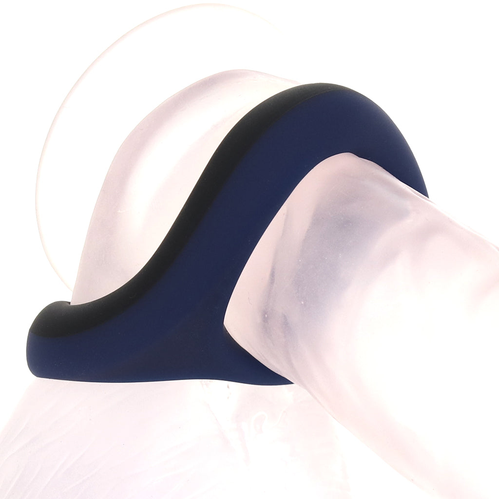Rock Solid The Code C-Ring and Bandana Set in Navy Blue Cock Rings - Tophatter Daily Deals
