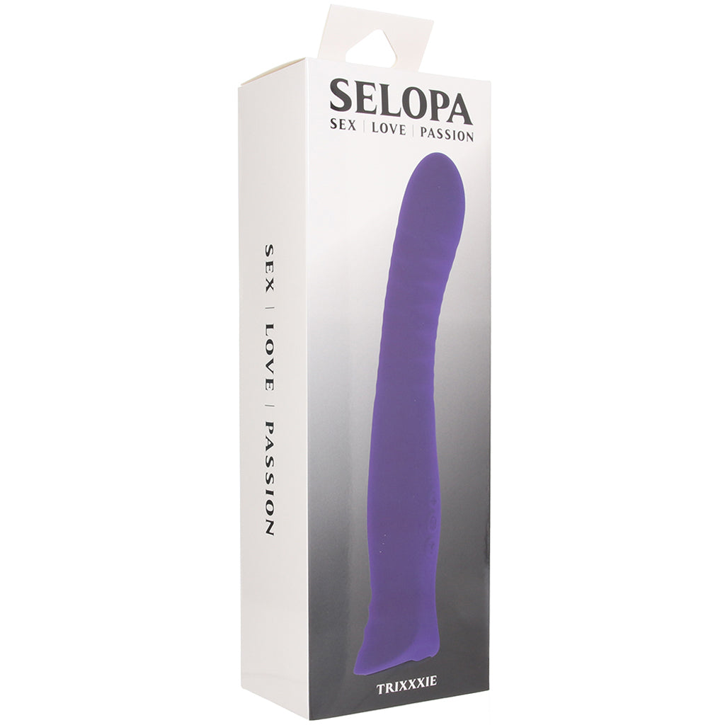 Selopa Trixxxie Textured Vibe Vibrators > G-Spot Vibrators - Tophatter Daily Deals