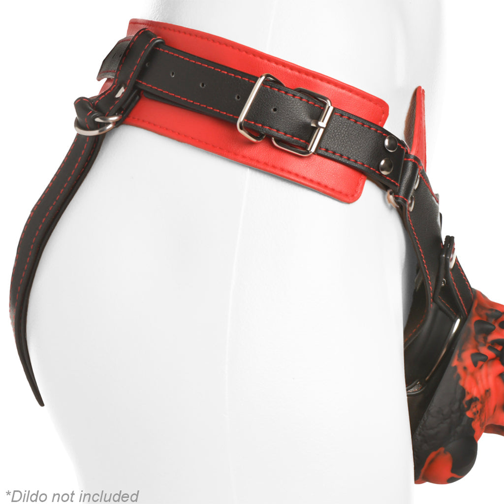 Creature Cocks Horny Devil Strap-On Harness - Tophatter's Adult Sex Toys Online Dildo Sex Toys > Strap-On and Harnesses - Tophatter Daily Deals