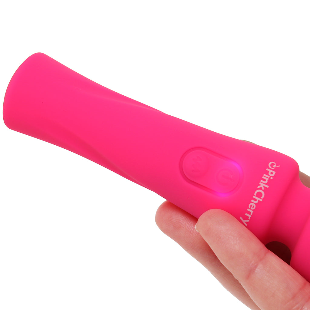 PinkCherry Travel Massager Wand - Tophatter's Adult Products Vibrators > Wands - Tophatter Daily Deals