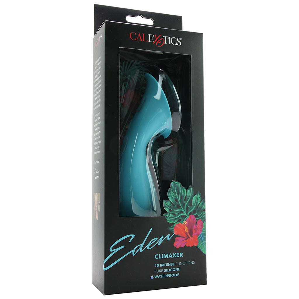 Eden Silicone Climaxer Vibe in Teal Vibrators > Clitoral Stimulators - Tophatter Daily Deals