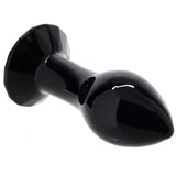 Crystal Glass Gem Plug in Black Anal Sex Toys > Butt Plugs - Tophatter Daily Deals