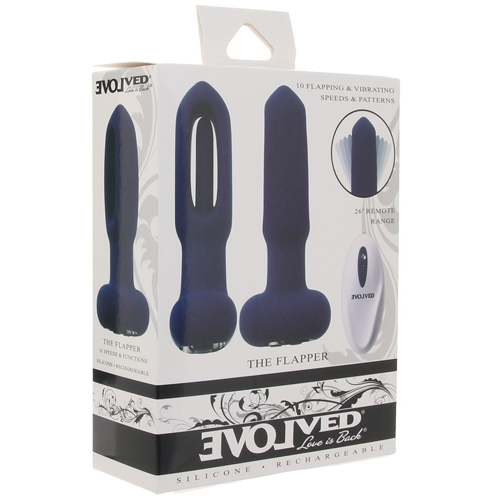 The Flapper Remote Anal Vibe - Tophatter's Vibrator Deals Online Anal Sex Toys > Butt Plugs - Tophatter Daily Deals