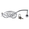 Blue Line Cock Cage with Anal Stimulator Bondage and Fetish > Cock and Ball Devices - Tophatter Daily Deals