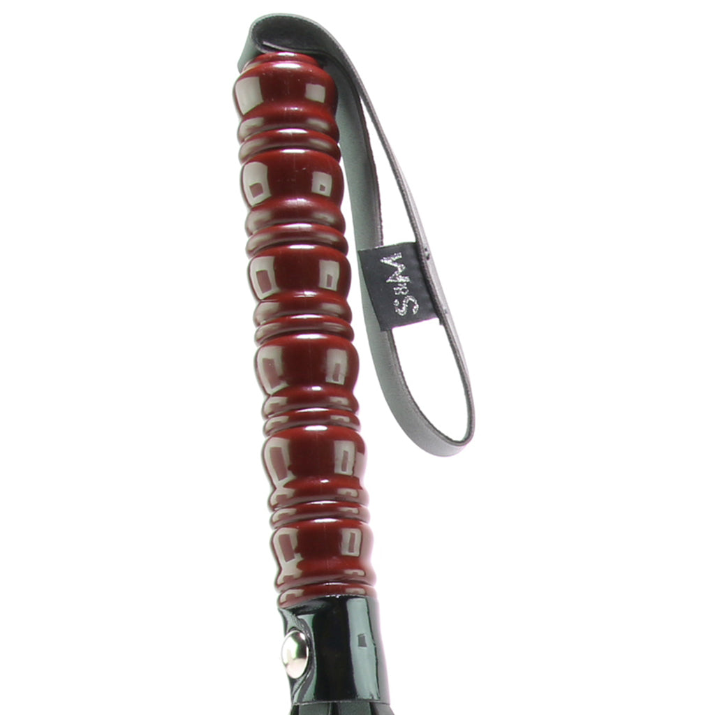 Sex & Mischief Mahogany Flogger Bondage and Fetish > Whips and Crops - Tophatter Daily Deals