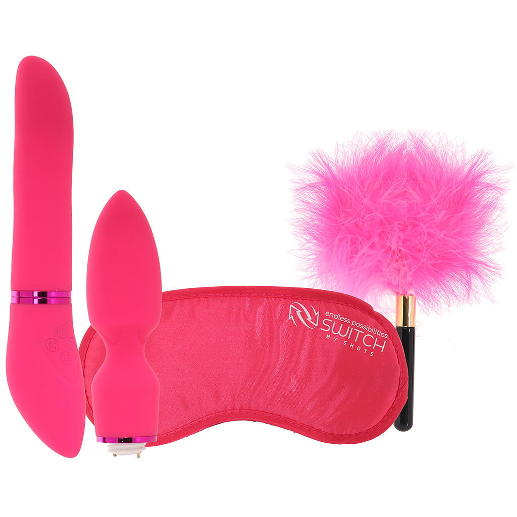 Switch Pleasure Kit #04 in Pink Sex Toy Kits and Collections - Tophatter Daily Deals