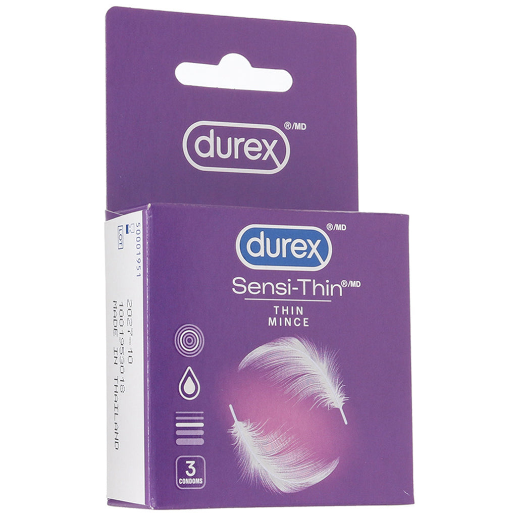 Sensi-Thin Condoms in 3 Pack Condoms - Tophatter Daily Deals