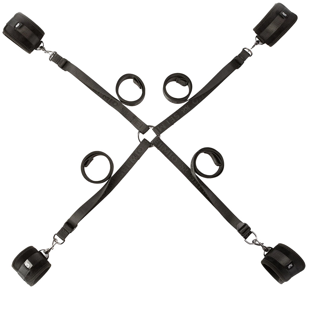 Sei Mio The Bed-Spreader Under Mattress Restraint Set - Tophatter's Adult Sex Toys Online Bondage and Fetish > Restraints - Tophatter Daily Deals