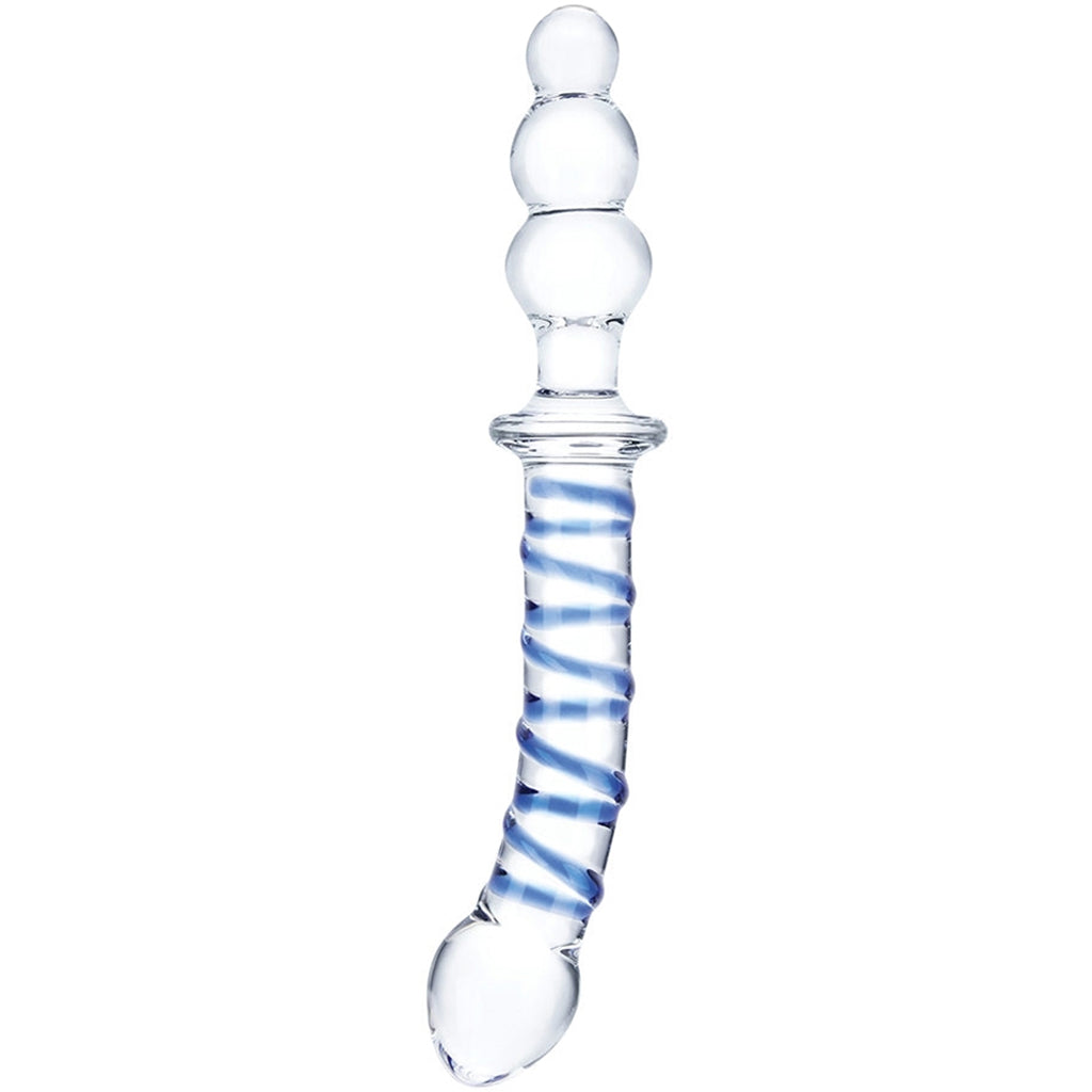 gläs Twister 10 Inch Dual Ended Glass Dildo Dildo Sex Toys > G-Spot Dildos - Tophatter Daily Deals