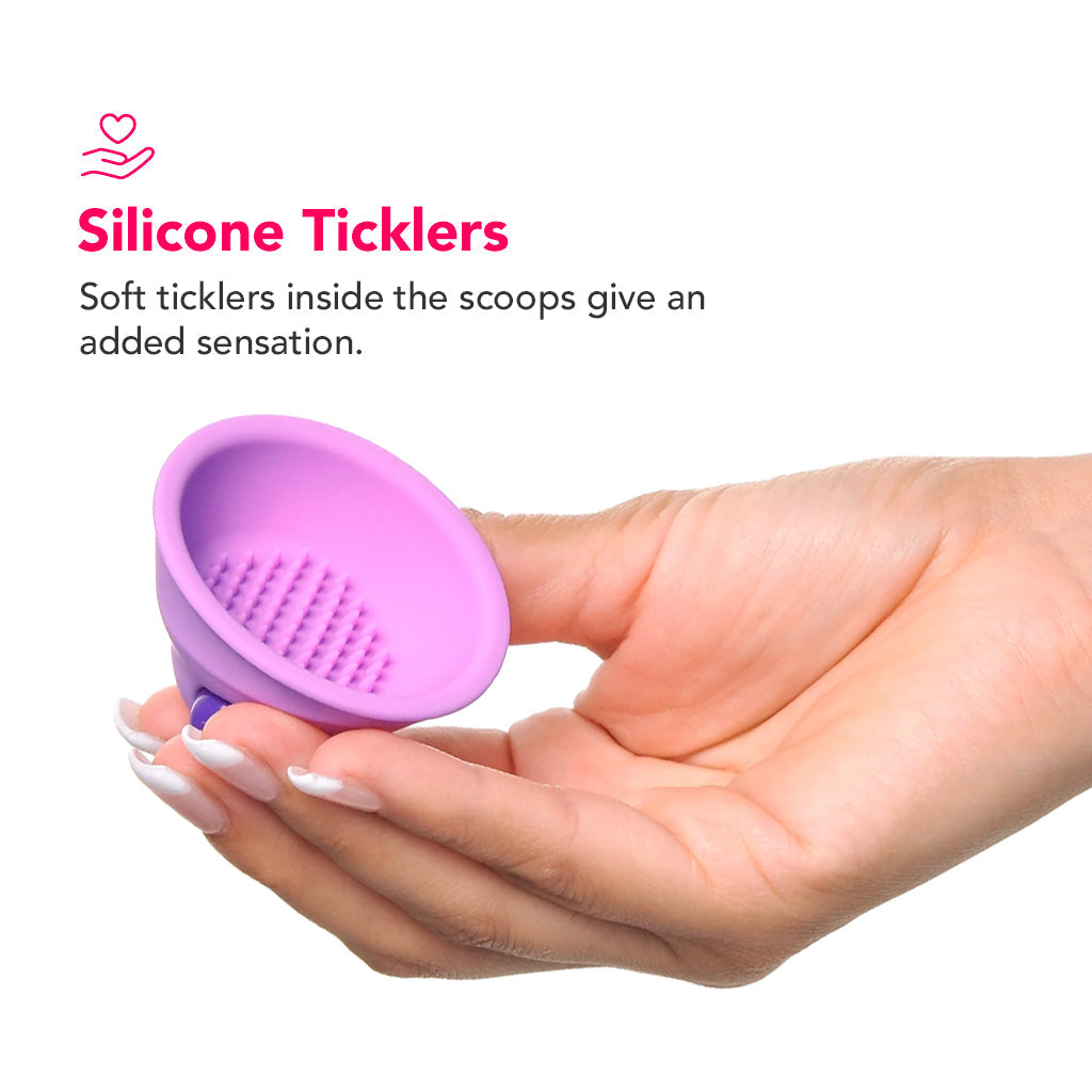 Fantasy For Her Vibrating Nipple Suck-Hers in Purple Bondage and Fetish > Nipple Stimulators & Clamps - Tophatter Daily Deals