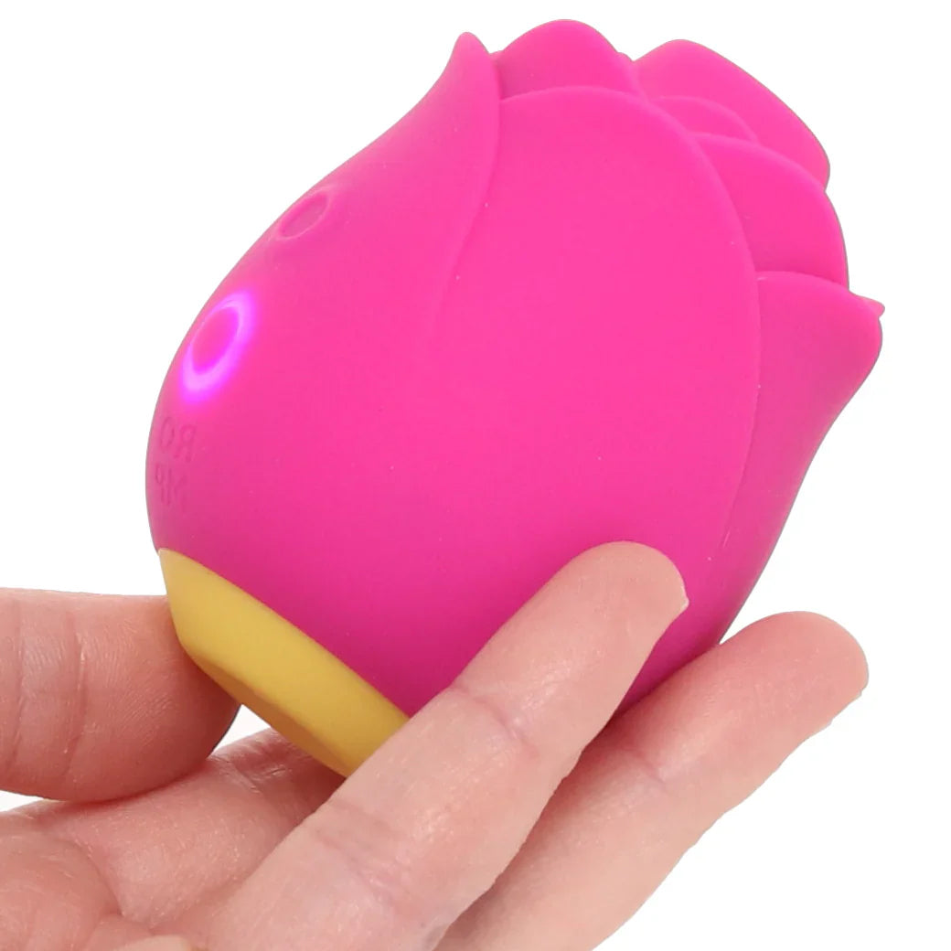 Romp Rose Clitoral Stimulator - Tophatter's Vibrator Deals Online Vibrators > Clitoral Stimulators - Tophatter Daily Deals
