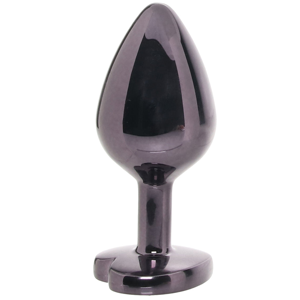 Jewel Black Diamond Heart Plug in Large Anal Sex Toys > Butt Plugs - Tophatter Daily Deals