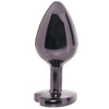 Jewel Black Diamond Heart Plug in Large Anal Sex Toys > Butt Plugs - Tophatter Daily Deals