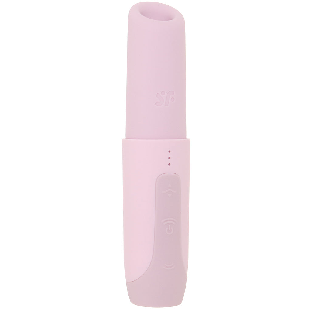 Satisfyer Secret Kiss Travel Air Pulse Stimulator Vibrators > Clitoral Stimulators - Tophatter Daily Deals
