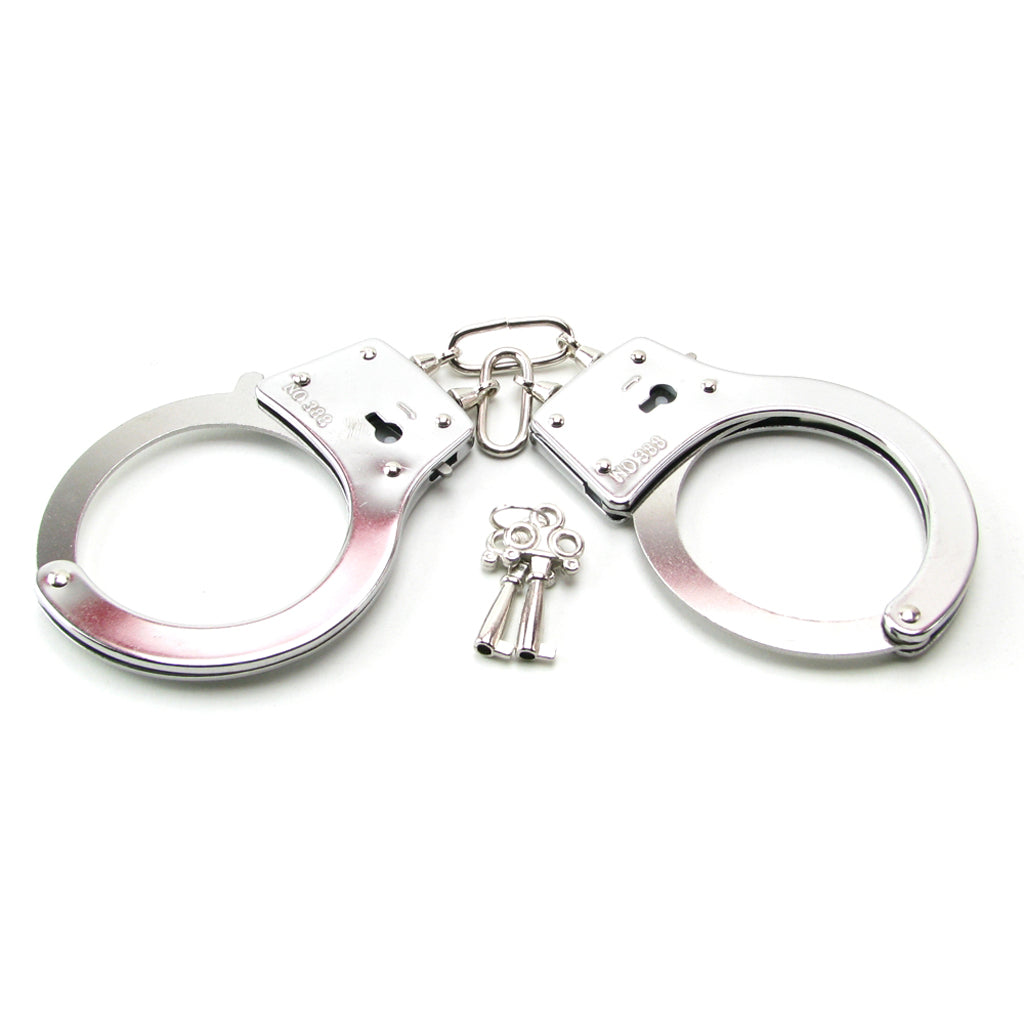 Fetish Fantasy Beginner's Metal Cuffs - Tophatter's Adult Products Bondage and Fetish > Wrist and Ankle Cuffs - Tophatter Daily Deals