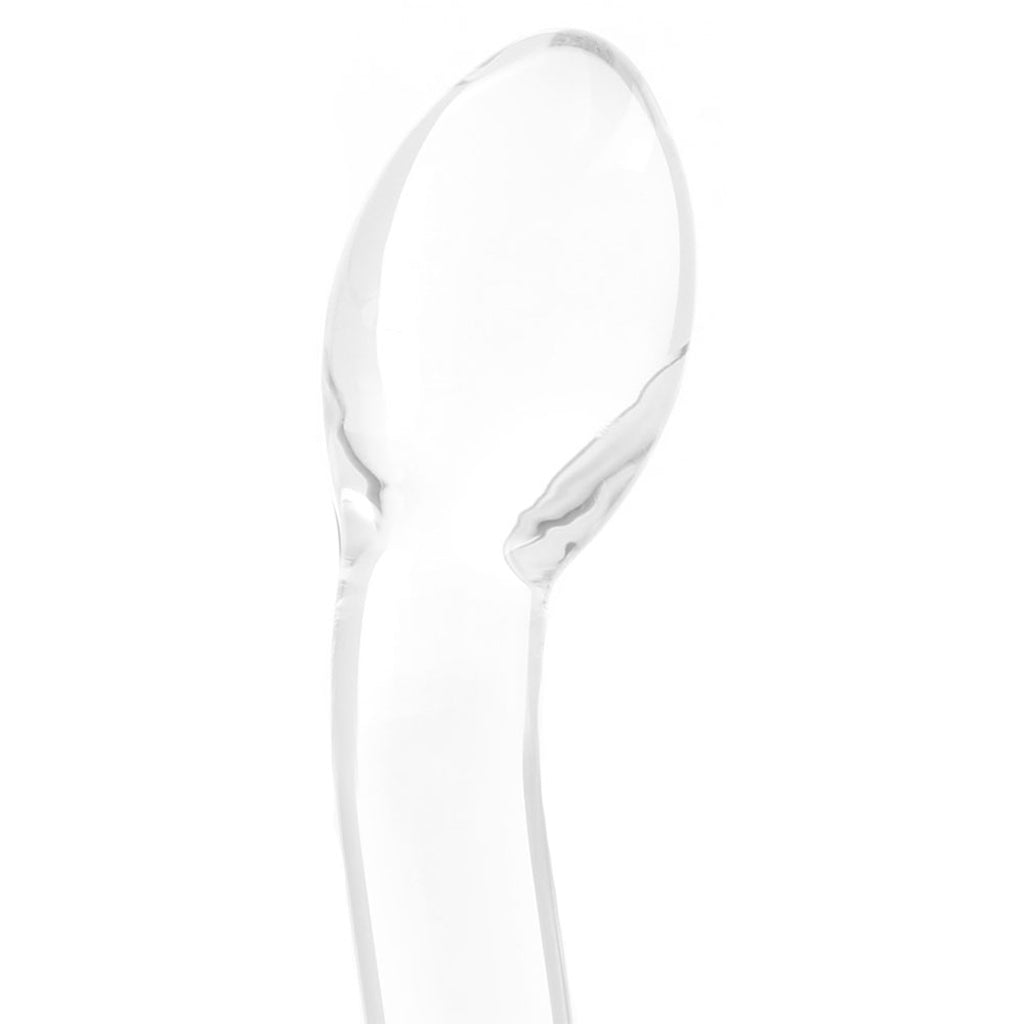 gläs 8 Inch Slimline G-Spot Glass Dildo Dildo Sex Toys > G-Spot Dildos - Tophatter Daily Deals