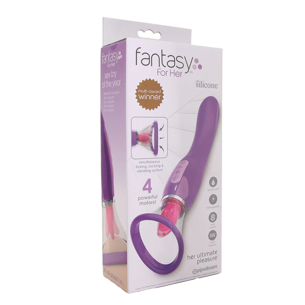 Fantasy For Her Ultimate Pleasure Clitoral Pump Vibe Vibrators > Clitoral Stimulators - Tophatter Daily Deals