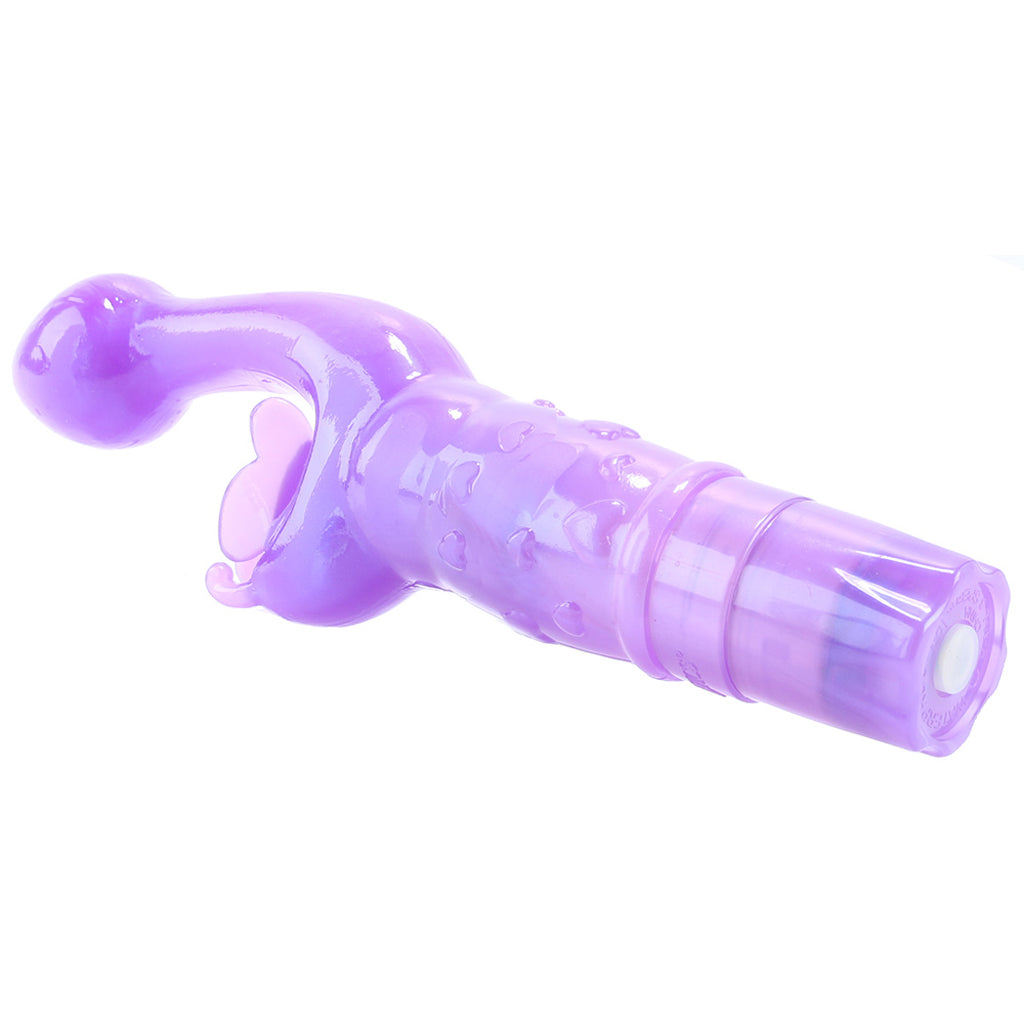 The Original Butterfly Kiss Vibe in Purple - Tophatter's Vibrator Deals Online Vibrators > G-Spot Vibrators - Tophatter Daily Deals