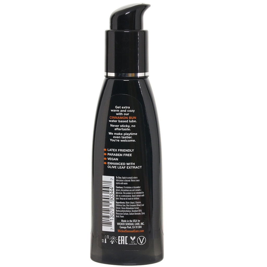Aqua Flavored Lube 4oz/120ml in Cinnamon Bun Lubes and Lotions > Flavored Sex Lubes - Tophatter Daily Deals