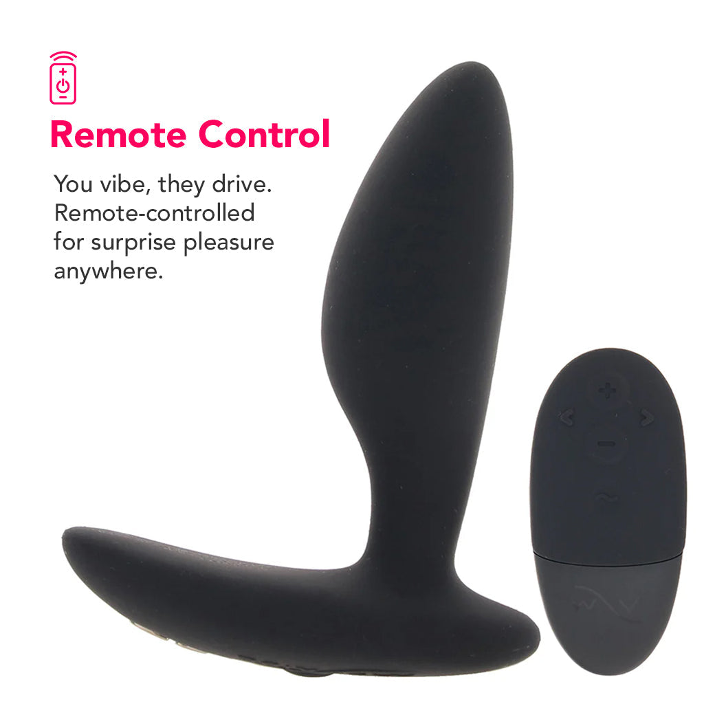We-Vibe Ditto+ Vibrating Anal Plug in Black - Tophatter's Vibrator Deals Online Anal Sex Toys > Anal Vibrators - Tophatter Daily Deals