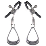 Velvet Noir Tuggable Nipple Clamps - Tophatter's Adult Sex Toys Online Bondage and Fetish > Nipple Stimulators & Clamps - Tophatter Daily Deals