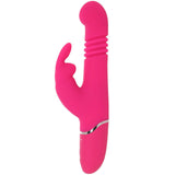 PinkCherry Thrusting Rabbit Vibe in Pink Vibrators > Rabbit Vibrators - Tophatter Daily Deals