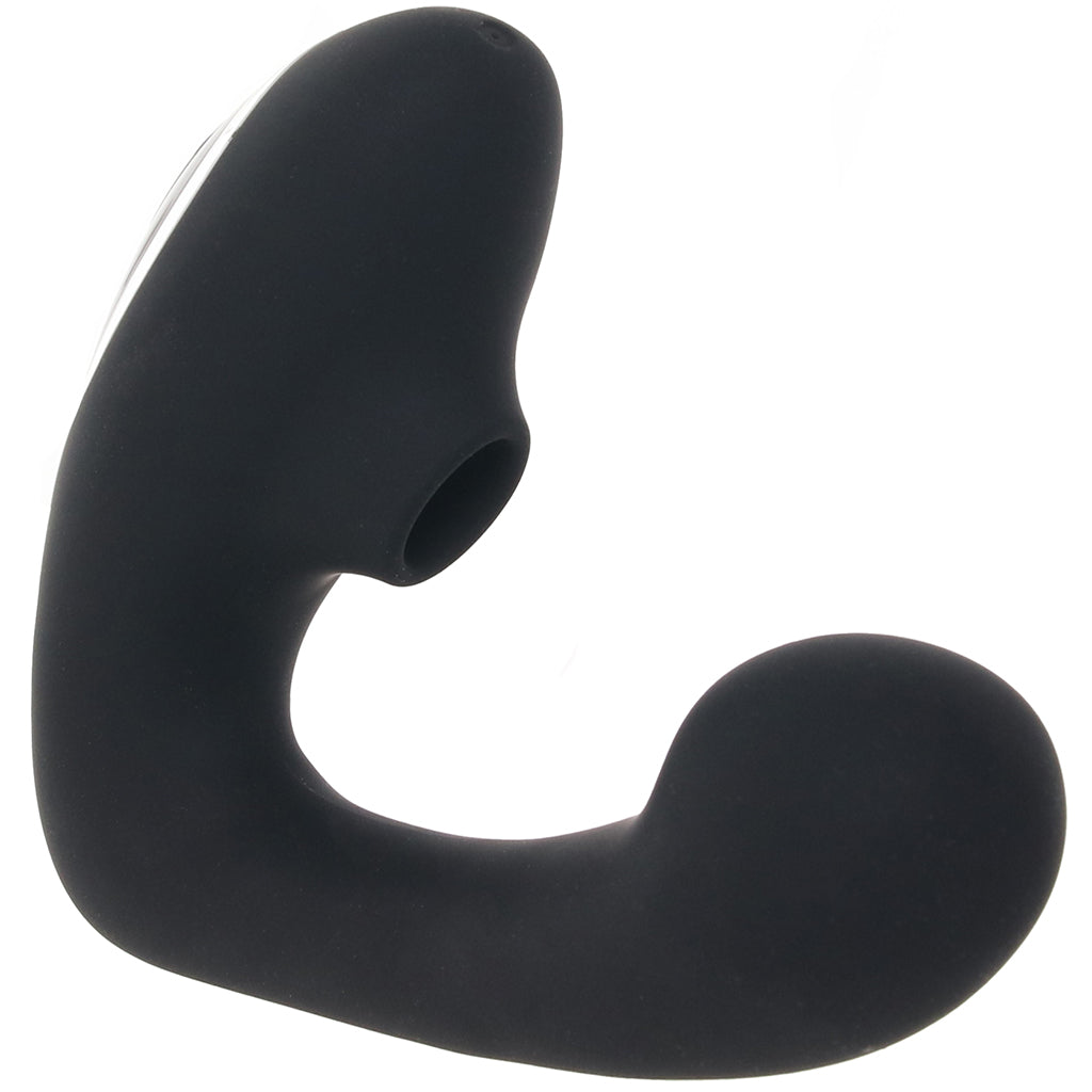 Greedy Girl Duet Stimulator with Clitoral Suction - Tophatter's Vibrator Deals Online Vibrators > G-Spot Vibrators - Tophatter Daily Deals