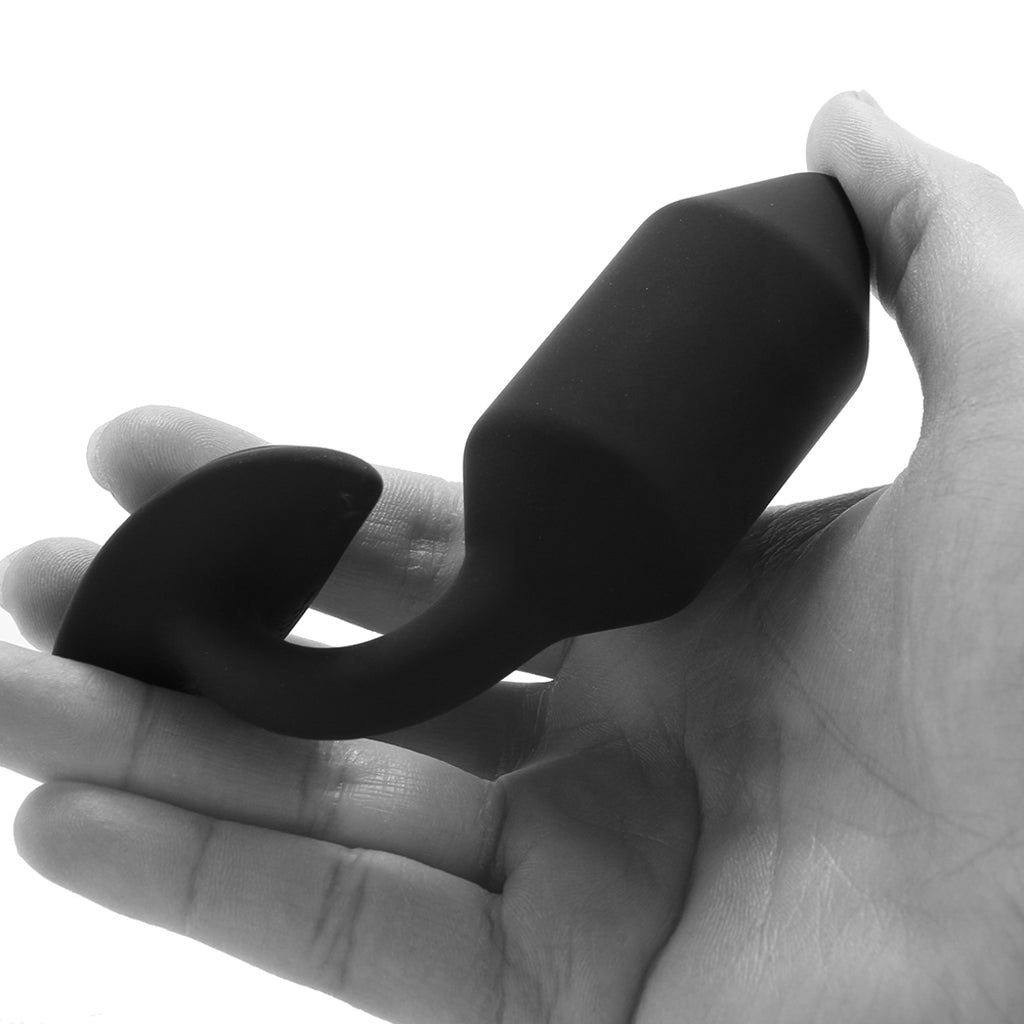 Vibrating Weighted Silicone Snug Plug in Medium Anal Sex Toys > Butt Plugs - Tophatter Daily Deals
