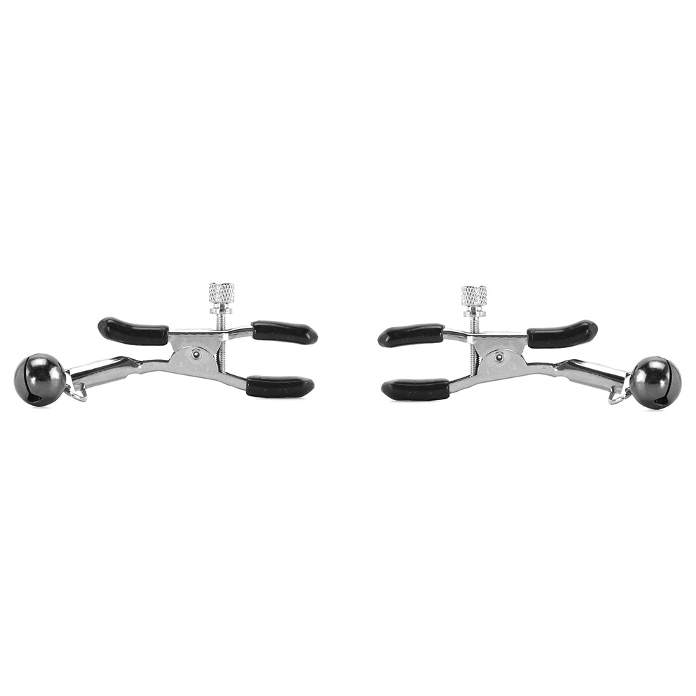 Bell Nipple Clips - Tophatter's Adult Sex Toys Online Bondage and Fetish > Nipple Stimulators & Clamps - Tophatter Daily Deals
