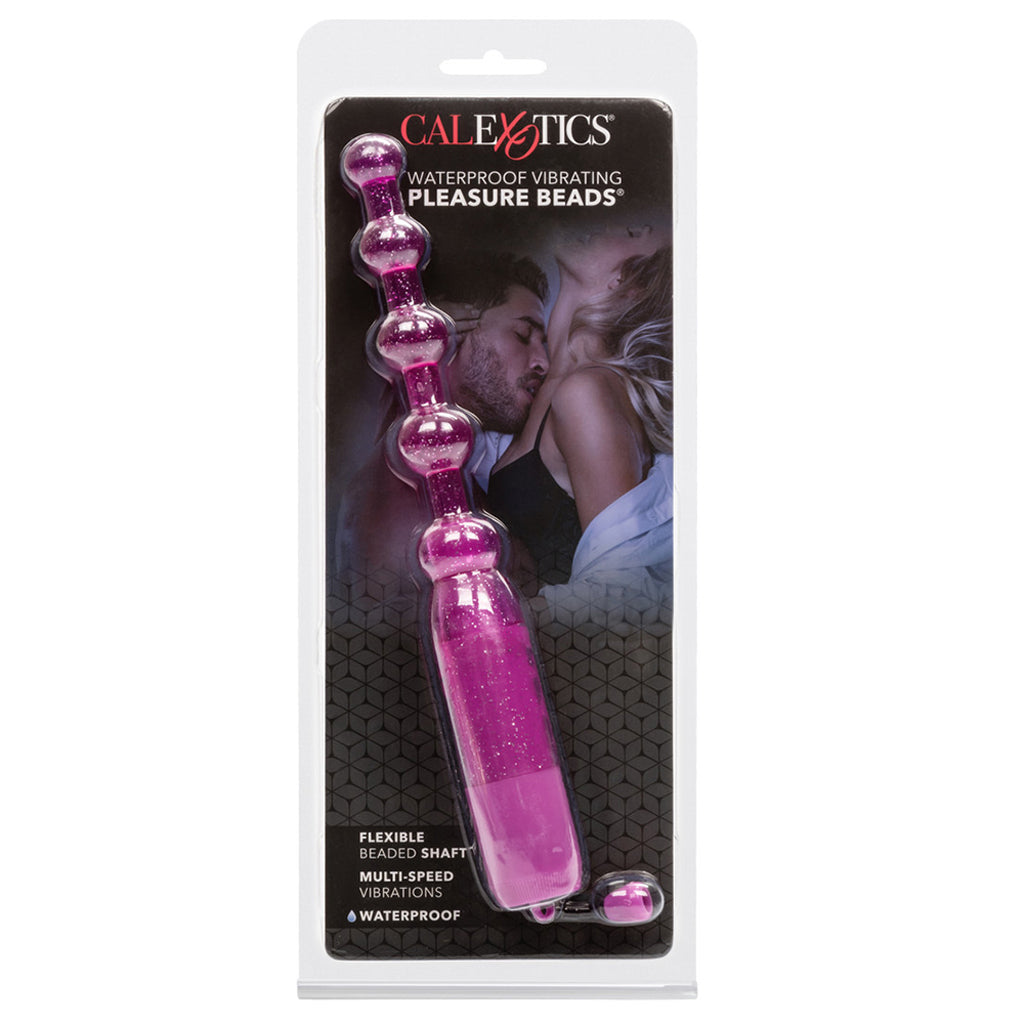 Waterproof Vibrating Pleasure Beads in Purple - Tophatter's Vibrator Deals Online Anal Sex Toys > Anal Vibrators - Tophatter Daily Deals