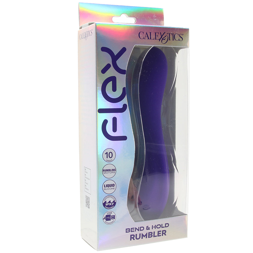 Flex Bend & Hold Rumbler Vibe Vibrators > G-Spot Vibrators - Tophatter Daily Deals